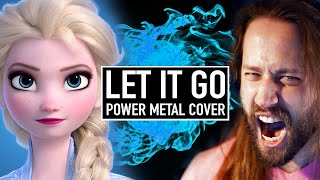 Video thumbnail of "Let it Go (Disney's Frozen) POWER METAL COVER by Jonathan Young"