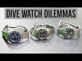 Rolex Submariner vs. Omega SeaMaster vs. Breitling SuperOcean Heritage II