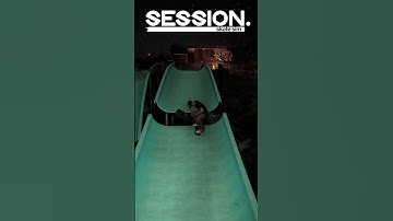 Full Circle Flips down the slide | Session: Skate Sim #session #sessionskatesim