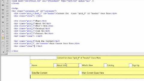 Set Up a 960 Grid System web page - Part 2