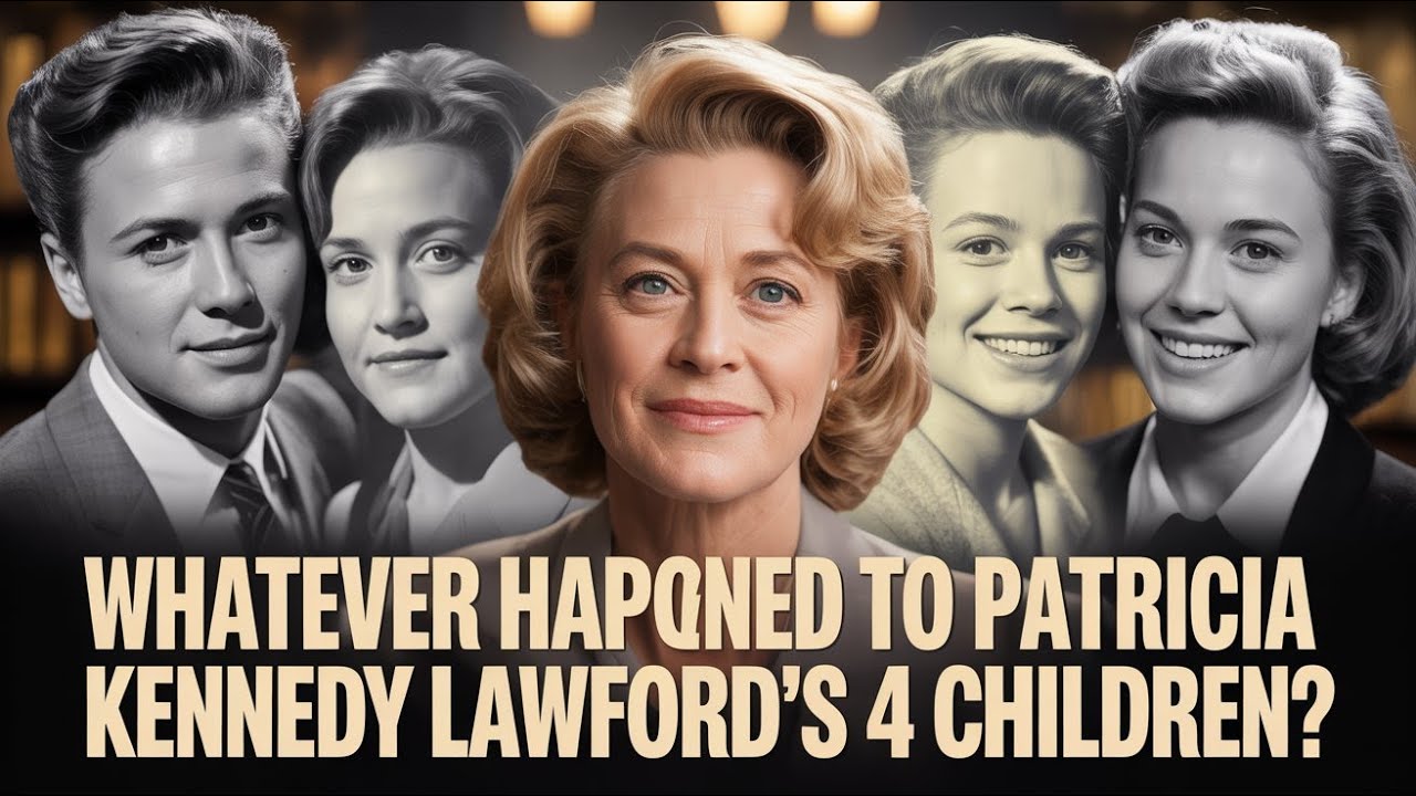 Whatever Happened To Patricia Kennedy Lawford's 4 Children