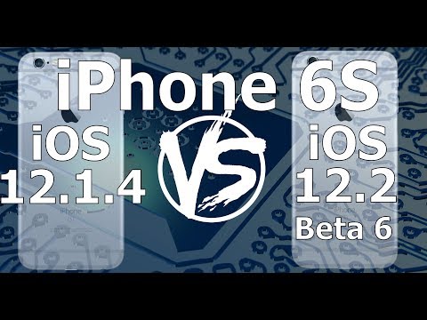 Hey what's up guys. In this video i will be comparing iOS 12.2 beta 2 on the 6s to 10.3.2 . Case's l. 