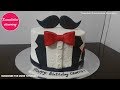 tuxedo birthday cake for men design ideas decorating tutorial video home husband him dad boyfriend