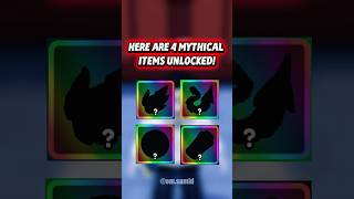 I Got 4 MYTHICAL Items… With 0.07% Drop Rate?!  #catchamonster  #roblox