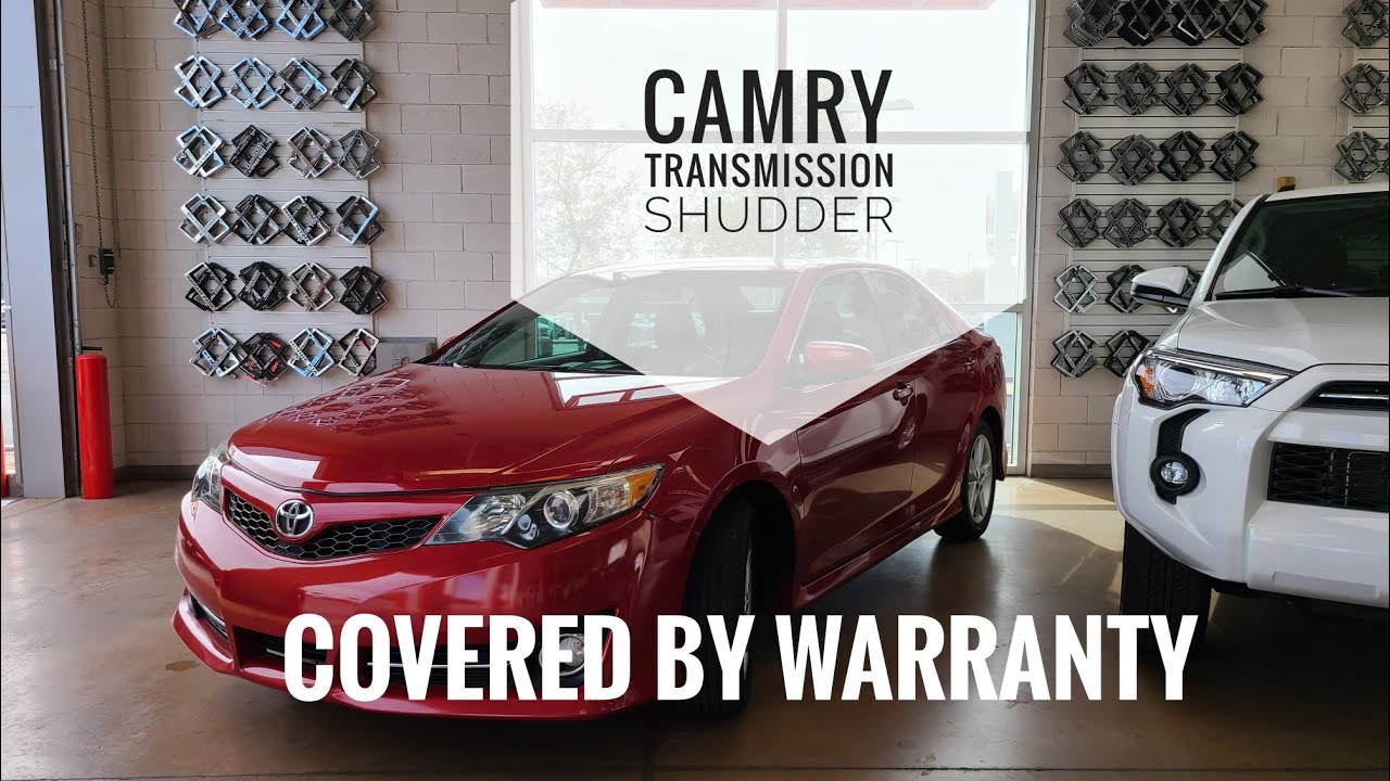 2012 Toyota Camry Transmission Shudder Recall