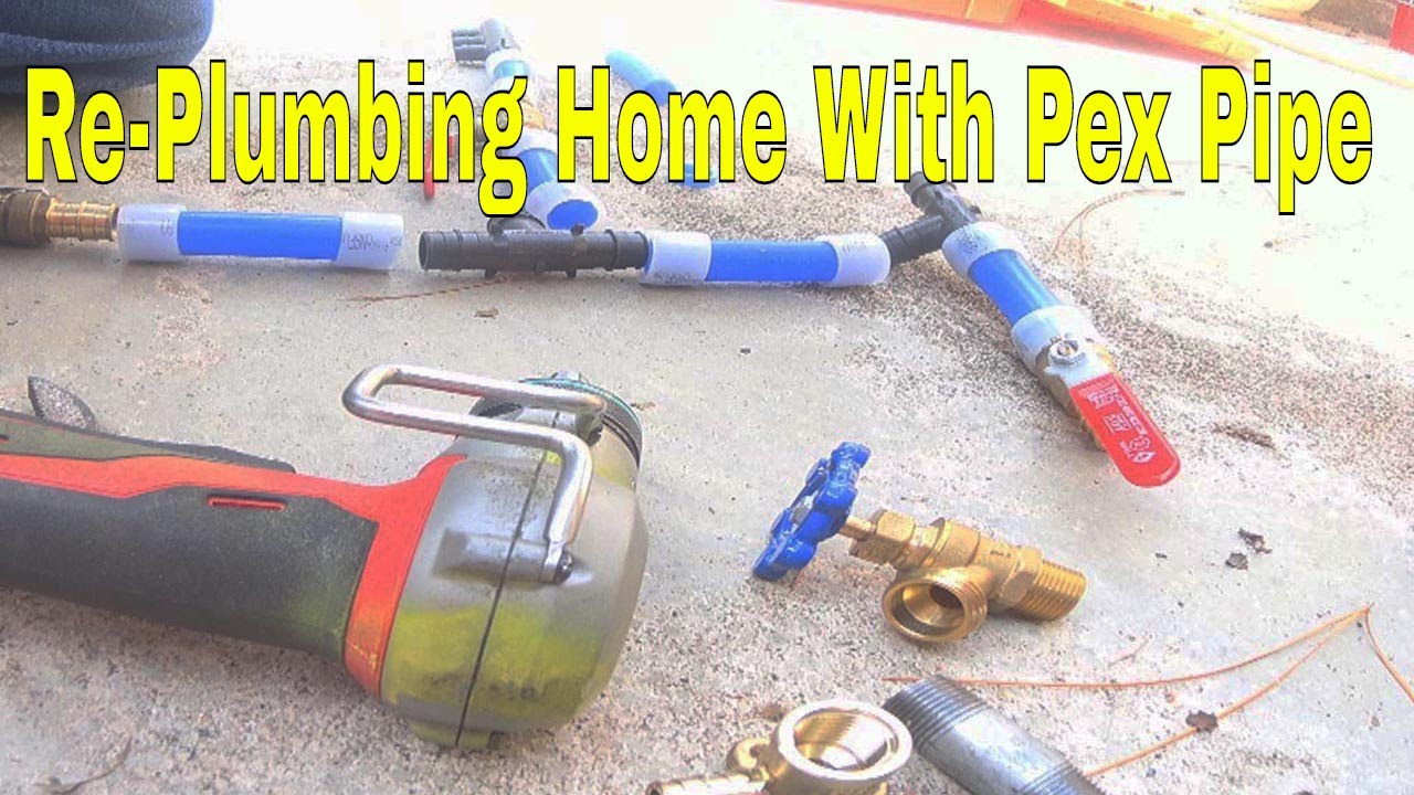 Pex Re-pipe Plumbing 6 Of 9