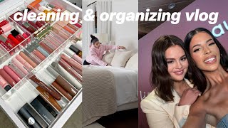 meeting selena gomez + productive cleaning  vlog 2024
