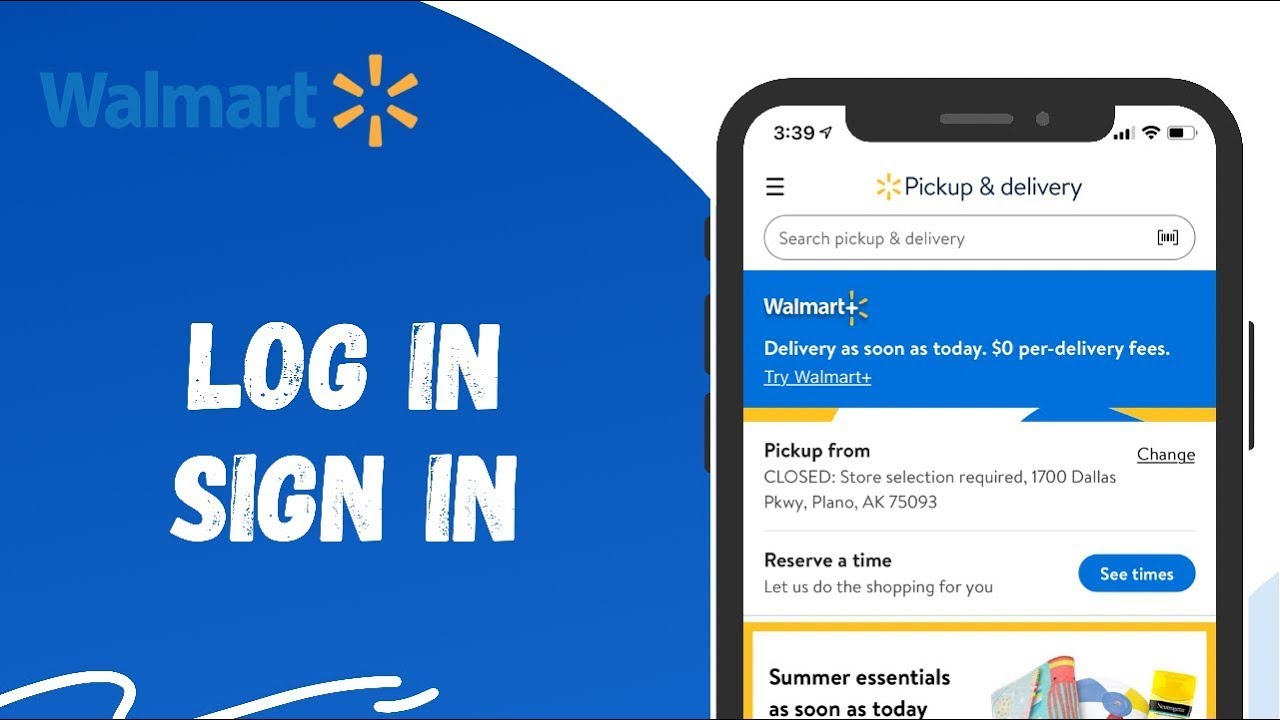 Walmart Login 2022 How To Sign In To Your Walmart Account Youtube