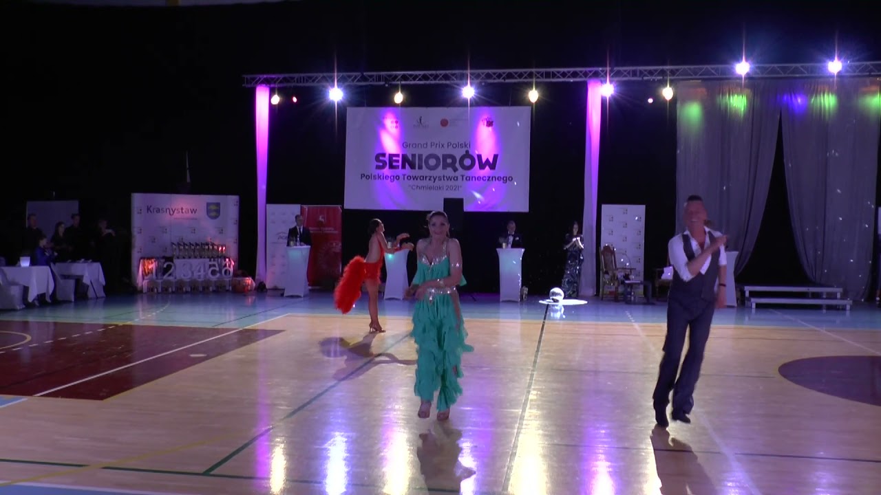 Katarzyna Borkowska i Tomasz Solarz Krakowska Szkoła Tańca - GPP Senior 1 LA Krasnystaw - jive