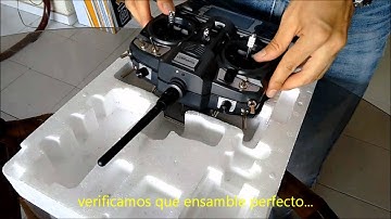 Turnigy 9x+FrSky DHT 8ch+Backlight Time lapse