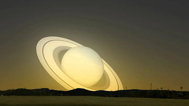 A visit from Saturn: What if Saturn flew past the Earth - DayDayNews