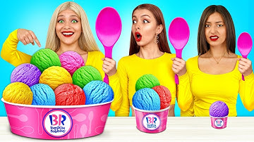 Big vs Medium vs Small Food Challenge | Giant VS Tiny Chocolate Cake by X-Challenge