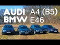 Три AUDI A4 (B5) и Бонус BMW E46 Обзор/Сравнение #007 #AUDI #BMW #AUDIA4 #BMWE46  #АУДИ #БМВ
