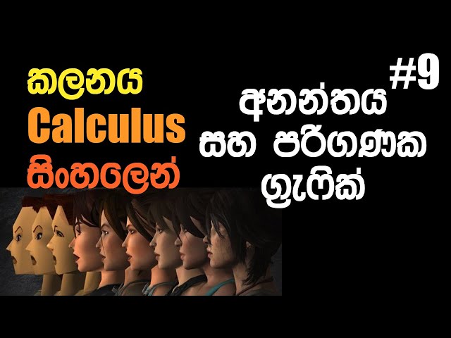 #9 කලනය Calculus - අනන්තය උපයෝගී කරගත් මිනිසා සහ Computer Graphics | The man who harnessed Infinity
