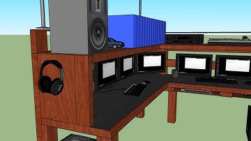 My Google Sketchup Desk