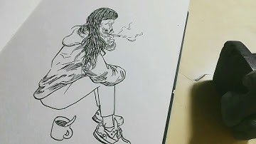 Pen and ink drawing exercise