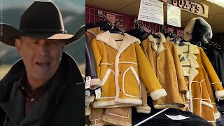 Yellowstone cast gets their sheepskin coats from this shop