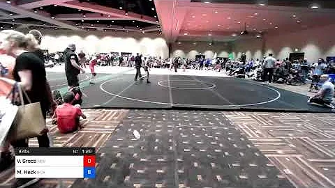 92 Lbs Prelims - Vincent Greco, New Jersey Vs Marc...
