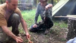 4DB Meets Mike Parker Bows Primitive Gear and Friction Fire Weekend
