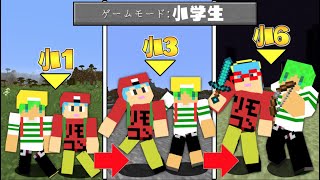 【マイクラ】新難易度「小学生」でサバイバルしたらヤバいことになった！？