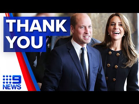 William and kate thank organisers of queen’s committal service | 9 news australia