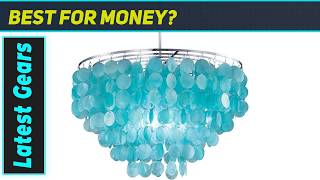 Wellmet Natural Capiz Shell Chandelier: Amazing Coastal Lighting Upgrade