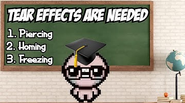 This is Why Tear Effects Are Important - The Binding of Isaac Repentance +