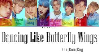 Ateez - Dancing Like Butterfly Wings (Color Coded Lyrics) |Monct-L