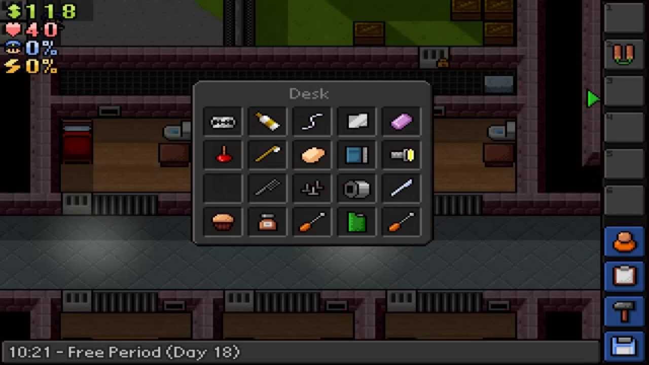 How To Make Putty And Nun Chucks In The Escapists Youtube