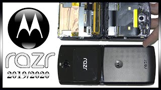 The New 2019\/2020 Motorola Razr Disassembly Teardown Repair Video XT20001