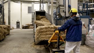 Take a tour of a hemp processing plant