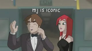spectacular spider man, but mary jane is iconic