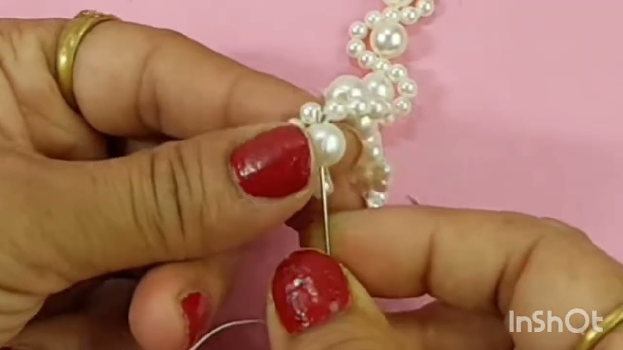 How to make chokar or necklace at home. @HandmadeThingsbypujasoni