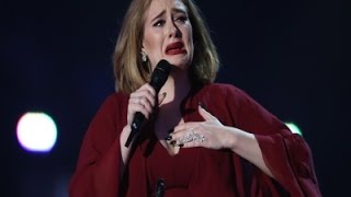 Celebrity Adele and Bieber Get Emotional at BRITs Net Worth