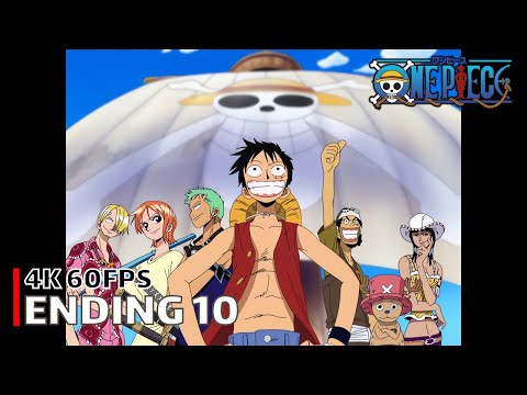 One Piece - Ending 10 【FAITH】 4K 60FPS Creditless | CC