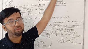 Circle And Radius of convergence/ complex Analysis/ for Bsc 3rd year by Ram Arora