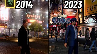 These two games are 9 Years apart | Sleeping Dogs vs Like a Dragon Gaiden