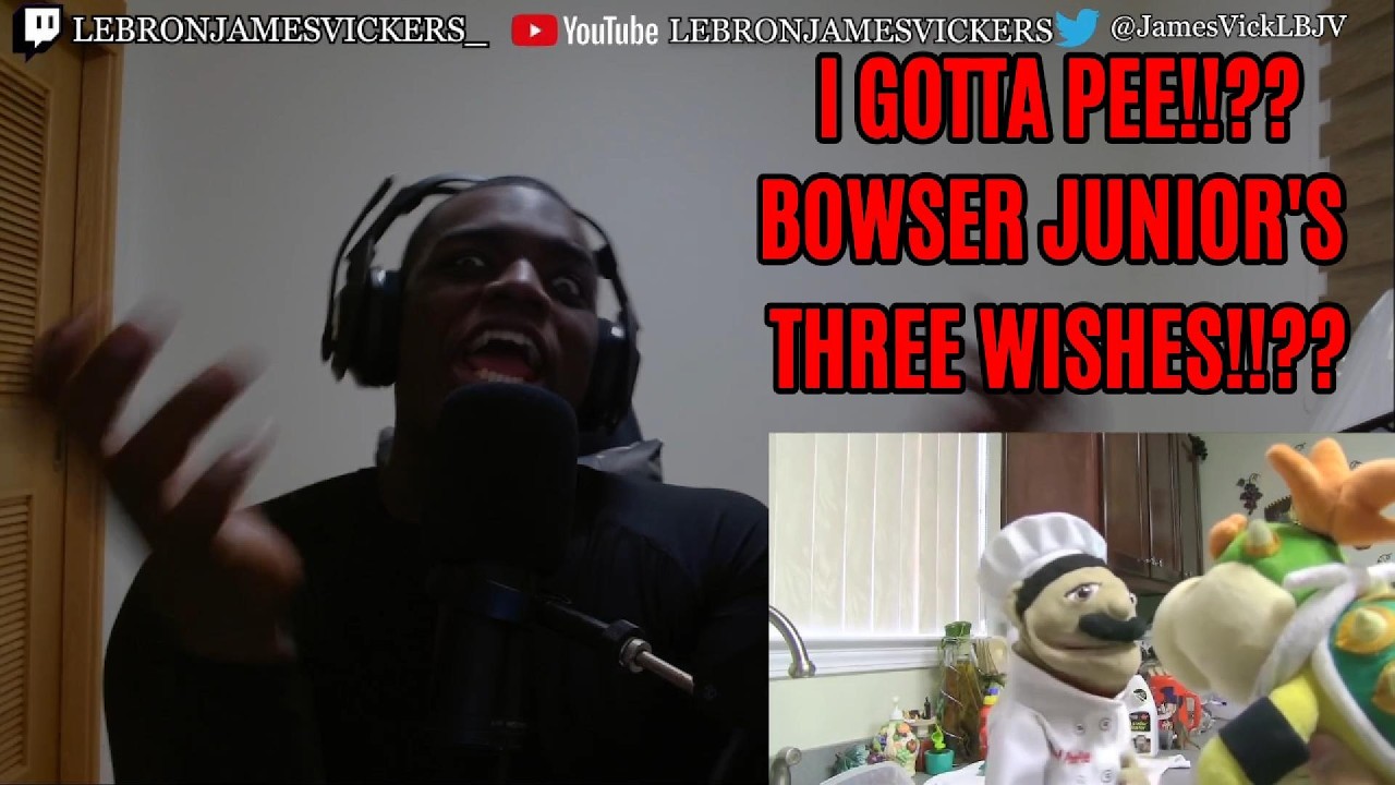 SML Movie: Toad - I Gotta Pee, SML Movie: Bowser Junior's Three Wishes REACTION!!!