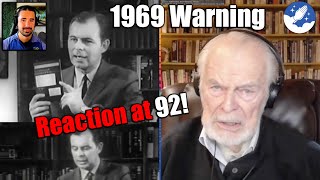 G Edward Griffin Reacts To His 1969 Black & White Video About Communist Playbook at 92!