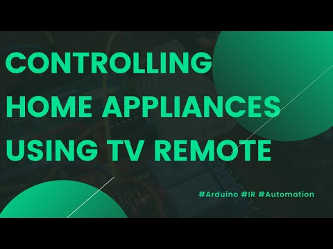 Controlling Home Appliances using TV remote #Arduino