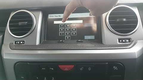 Land Rover secret menu 2005-2009