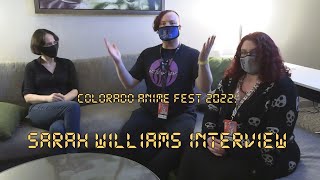 COAF 2022 - Sarah Anne Williams Interview (Sailor Moon and Persona 5)