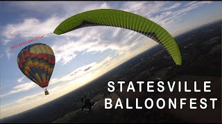 "Statesville Balloon Fest" from a Paramotor Perspective