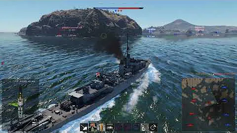 War Thunder; HMS Spey, DB-7, SGB Grey Fox; I did what I could in this battle; Naval Arcade