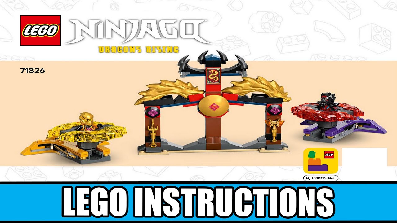 LEGO Instructions - Ninjago - 71826 - Dragon Spinjitzu Battle Pack