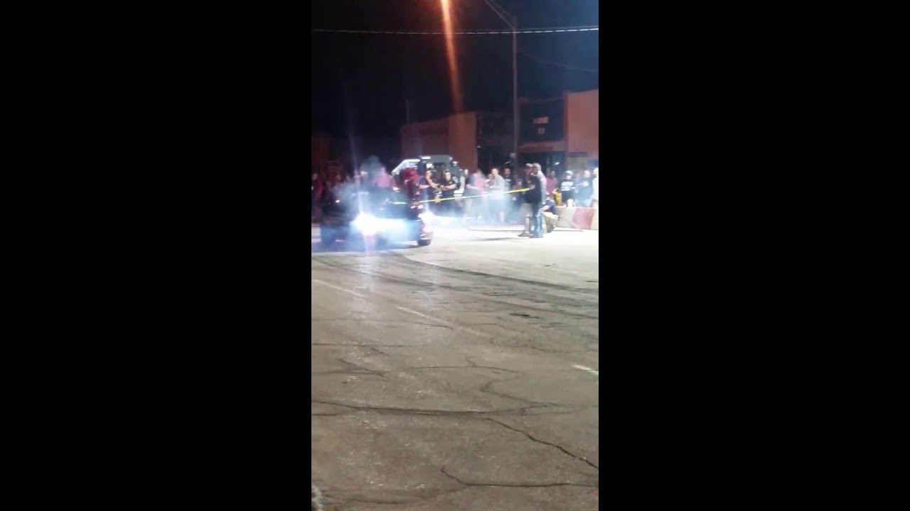 Alva, Oklahoma car show 2015 Burnout 12 YouTube