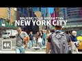 NEW YORK CITY TRAVEL - USA, WALKING TOUR(6), Broadway, Times Square, Upper Westside, Manhattan(Full)