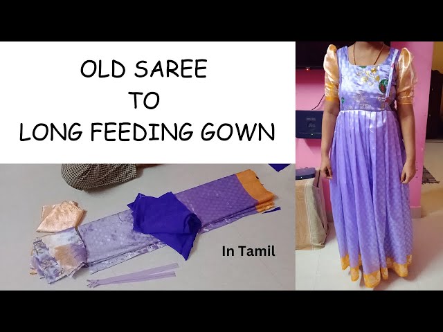 Frock Cutting & Stitching In Tamil Very Simple & Easy to Make - YouTube