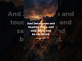 Matthew 17:7 — Bible Verse of the Day 📖 #Shorts