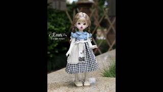 2  BJD Doll clothes tutorial  Little Daisy dress
